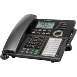 Ooma DECT 6.0 Corded/Cordless Phone - Black - Corded/Cordless - Corded - 150 ft (45.7 m) Range - 2 x Phone Line - Speakerphone - Answering Machine