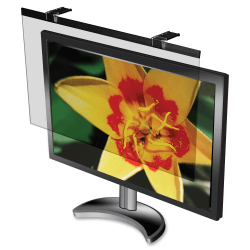 Compucessory Business Source Wide screen LCD Anti glare Filter Black  For 21.5" , 22" Widescreen LCD Monitor  16:10  Acrylic  Anti glare  1 Each