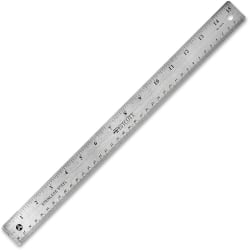 Westcott® Stainless Steel Ruler, 15"/38cm