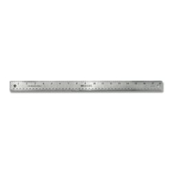 Westcott® Stainless Steel Ruler, 18"/45cm