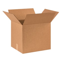 Partners Brand Corrugated Boxes, 16" x 14" x 14", Kraft, Pack Of 25
