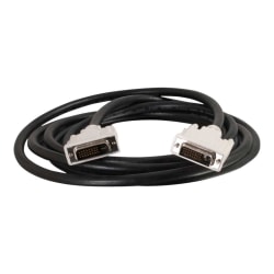 C2G 5m DVI-D Dual Link Digital Video Cable - DVI Cable - 16ft - DVI-D Male - DVI-D Male Video - 16.4ft - Black