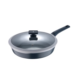 Masterpro Gastro Aluminum Non-Stick Fry Pan, 12-1/2", Gray