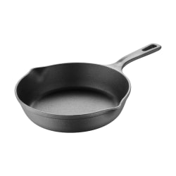 Masterpro Bergner Iron Fry Pan, 8", Black
