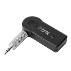 iHome 3.5MM Bluetooth® Audio Receiver, Black