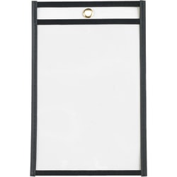 Partners Brand Job Ticket Holders, 5" x 8", Black, Pack Of 25