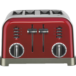 Cuisinart Classic 4-Slice Toaster, Metallic Red