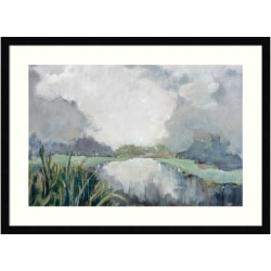 Amanti Art River Passage by Mary Parker Buckley Wood Framed Wall Art Print, 26"W x 19"H, Black