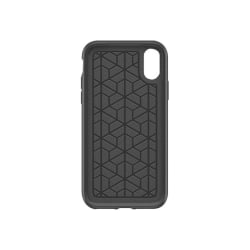 OtterBox Symmetry Series - Back cover for cell phone - polycarbonate, synthetic rubber - black - for Apple iPhone X, XS