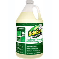 OdoBan Professional Series Odor Eliminator Disinfectant Concentrate, Eucalyptus Scent, 1 Gallon Bottle