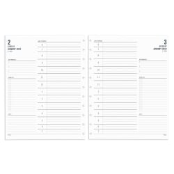 TUL® Discbound Daily Refill Pages, Letter Size, 8-1/2" x 11", January To December 2022, TULLTFLR-1PG