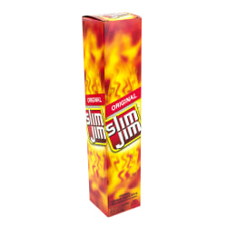 Slim Jim Original Smoked Snack Sticks, 0.97 Oz, Box Of 24