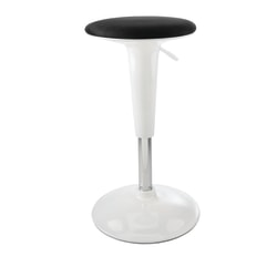 Brenton Studio® Jaffin Fabric Active Stool, Black/White