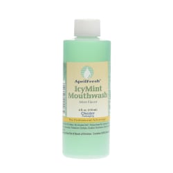 Medline IcyMint Mouthwash, 4 Oz, Green, Case Of 60