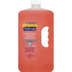 Softsoap® Antibacterial Liquid Hand Soap, Unscented, 128 Oz Bottle