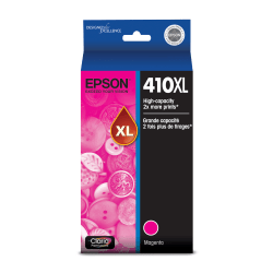 Epson® 410XL Claria® Premium Magenta High-Yield Ink Cartridge, T410XL320-S