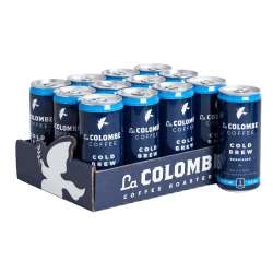La Colombe Cold Brew Coffee, Brazilian, 9 Oz Per Bag, Pack Of 12 Cans