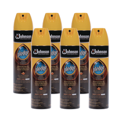 Pledge® Furniture Polish, Revive Moisturizing Oil, 14.2 oz Can, 6/Carton