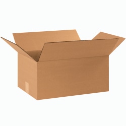 Office Depot® Brand Corrugated Box, 10" x 8" x 6", Kraft