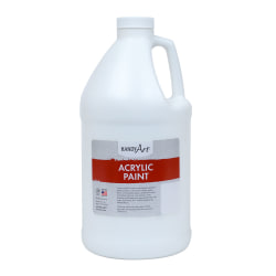 Handy Art Acrylic Paint Half Gallon, Titan White
