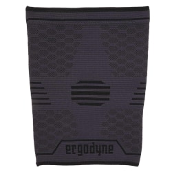 Ergodyne Proflex 601 Knee Compression Sleeves, Extra-Large, Black, Pack Of 2 Sleeves