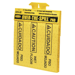 Rubbermaid® Over-The-Spill Pads, Tablet Of 22