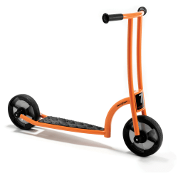 Winther Circleline Scooter, 29 15/16"H x 17 3/4"W x 39 3/4"D, Orange
