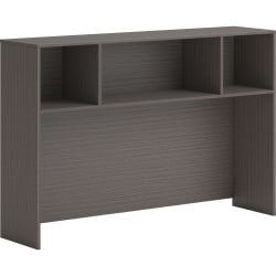 HON® Mod 60"W Desk Hutch, Gray/Slate Teak