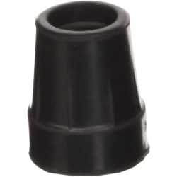 Brazos Rubber Cane Tip, 3/4", Black