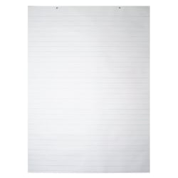 Pacon® Chart Pad, 24" x 32", 2-Hole Top Punched, 1" Ruled, 70 Sheets