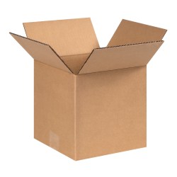 Partners Brand Corrugated Cartons, 8" x 8" x 8", Kraft, Pack Of 25
