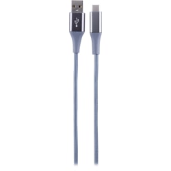 Ativa® USB Type-C To USB Type-A Cable, 6', Gray, 45397