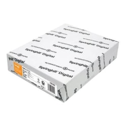 Springhill Digital Index - Smooth - white - Letter A Size (8.5 in x 11 in) - 199 g/m² - 110 lbs - 250 sheet(s) paper
