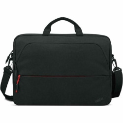 Lenovo Essential Carrying Case for 16" Lenovo Notebook - Black - Polyester, Polyvinyl Chloride (PVC), Polyethylene Terephthalate (PET) Body - Shoulder Strap, Luggage Strap - 11.4" Height x 15.9" Width x 2.6" Depth