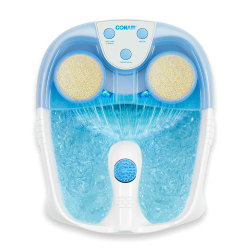 Conair® FB52K Hydrotherapy Foot Spa With Lights And Bubbles, 16-1/4"H x 6-1/4"W x 7-1/2"D, Blue