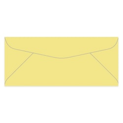Gartner Studios® #10 Envelopes, Gummed Seal, Yellow, Box Of 50