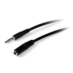 StarTech.com 3.5mm 4 Position TRRS Headset Extension Cable, 6'