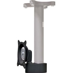 Chief FHSVB - Mounting component (tilt/pivot pole mount) - for flat panel - black - screen size: up to 26" - ceiling mountable