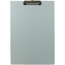 Saunders Aluminum Tabloid Clipboard - 11" x 17" Sheet Size - Aluminum - Silver - 1 Each