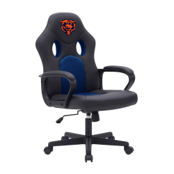 Imperial NFL Vision Faux Leather/Mesh High-Back Computer Gaming Chair, Chicago Bears