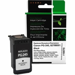 Office Depot Brand® 118075 Remanufactured Black Standard Yield Ink Cartridge Replacement for Canon PG-245