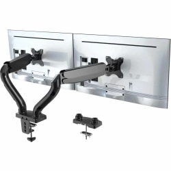Uncaged Ergonomics Mounting Arm for Monitor - 2 Display(s) Supported