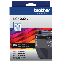 Brother® LC402XL Black High-Yield Ink Cartridge, LC402XLBK