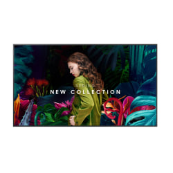 Samsung QB65C - 65" Diagonal Class QBC Series LED-backlit LCD display - Crystal UHD - digital signage - Tizen OS - 4K UHD (2160p) 3840 x 2160
