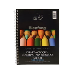 Bienfang® No. 601 Take Me Along Sketch Paper Pad, 8 1/2" x 11"