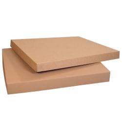 Partners Brand Heavy-Duty Gaylord Lids, 5"H x 40"W x 48"D, Kraft, Pack Of 5