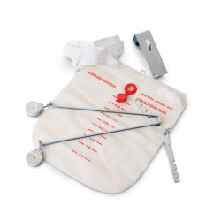 Medline Over-The-Door Cervical Traction Kit, White