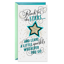 Hallmark Money Holder Graduation Card (Reach for the Stars)