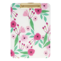 Office Depot Brand Fashion Clipboard, 9" x 12-1/2", Floral