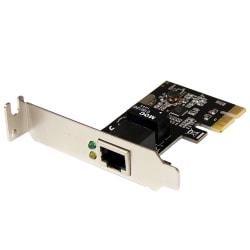 StarTech.com 1 Port PCI Express PCIe Gigabit NIC Server Adapter Network Card